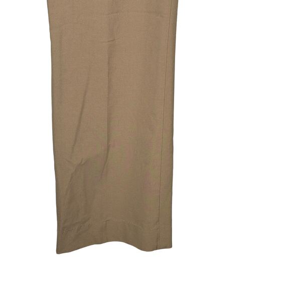 Talbots Women's Pants Signature Chino Straight Leg High-Rise Stretch Brown Sz.16 - Picture 2 of 10